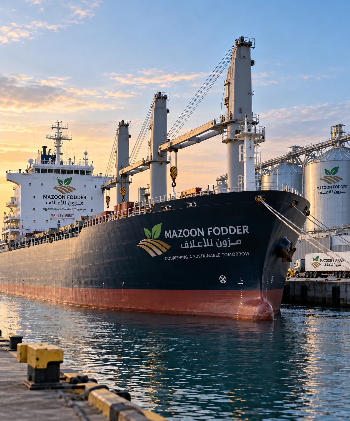 Mazoon Fodder maritime trade and logistics